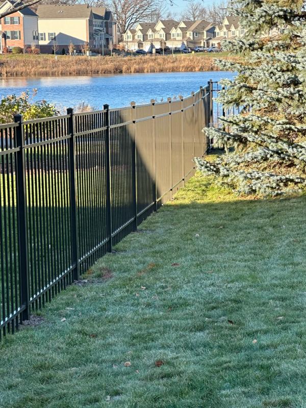 metal fence naperville